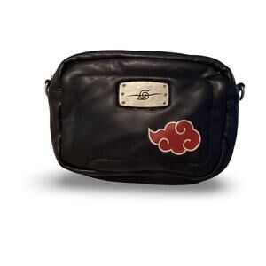 Bioworld Naruto Shippuden Akatsuki Cloud Symbol Black Bag